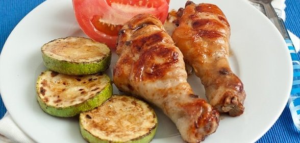 Курица в имбирно-медовом соусе