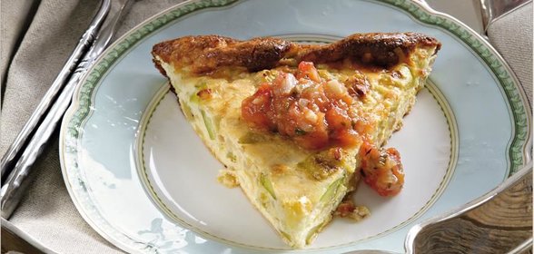 Запеканка с кабачками