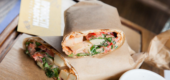 Овощная шаурма