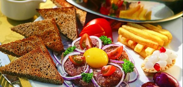 Бифштекс по-татарски