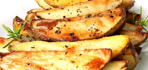 Жареный картофель с шалотом