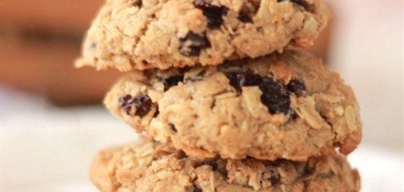 Овсяное печенье с ромовым изюмом