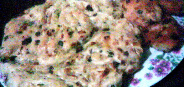 Фокачча и ленивые пирожки-оладушки с капустой, грибами и луком (постные, кАнеШнА)