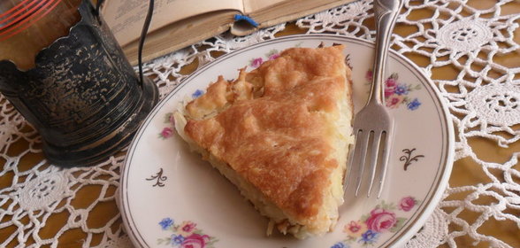 Пирог с капустой для ленивых