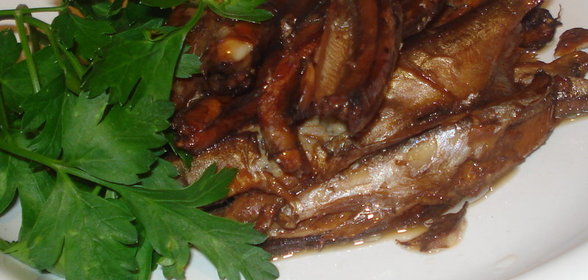 Шпроты по-домашнему