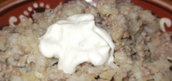 Голубцы ленивые (детям)