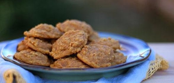 Тыквенное печенье с овсяными хлопьями