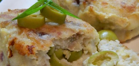 Рыбные котлеты с греческой ноткой