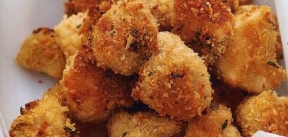 Куриные наггетсы с соусом барбекю