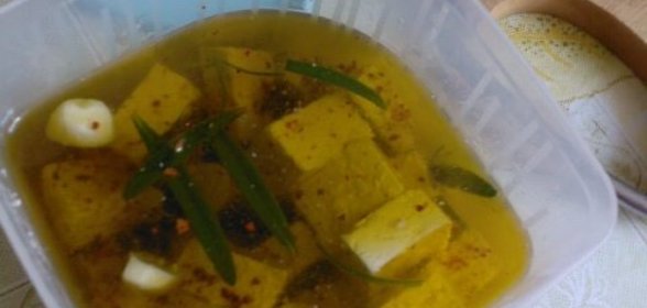 Маринованная брынза(мой вариант)