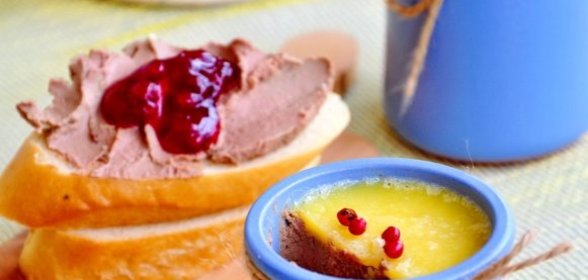 Террин из утиной печени (Terrine de Foie de Canard)