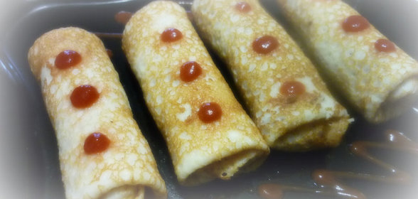 Блинчики с мясом