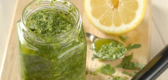 Соус из кинзы