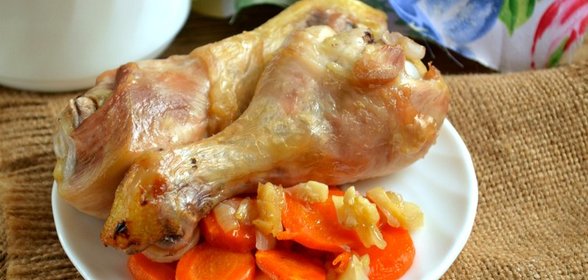 Куриные ножки в рукаве в духовке