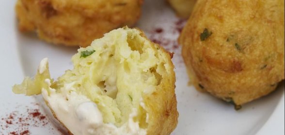 Пончики с треской