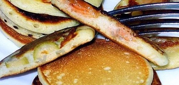 Американские блины на молоке