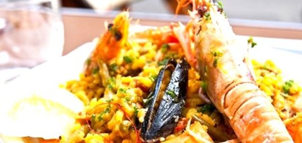 Паэлья в мультиварке с морепродуктами