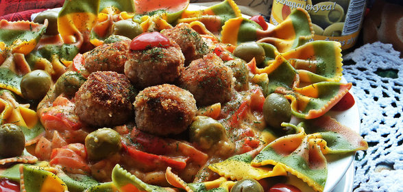 Фруктовый салат в апельсинах