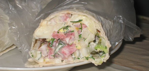 Шаурмочка с колбаской