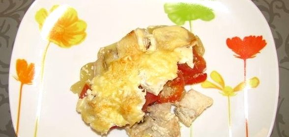 Судак с картофелем