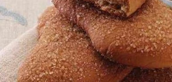 Дрожжевое печенье с корицей