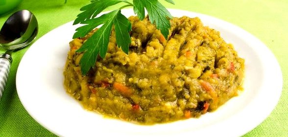 Гороховая каша в мультиварке