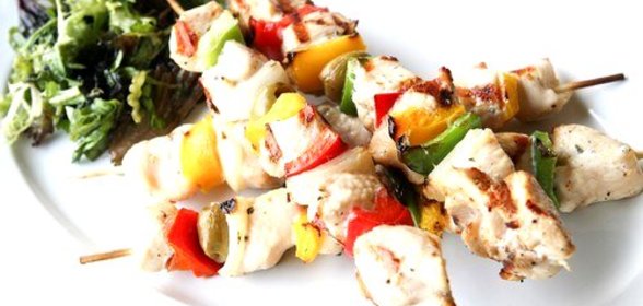 Тропические куриные шашлыки