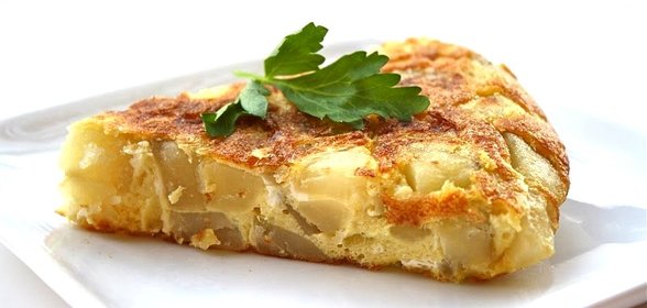 Омлет с картошкой в духовке