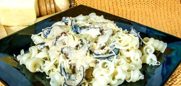 Грибной соус к макаронам