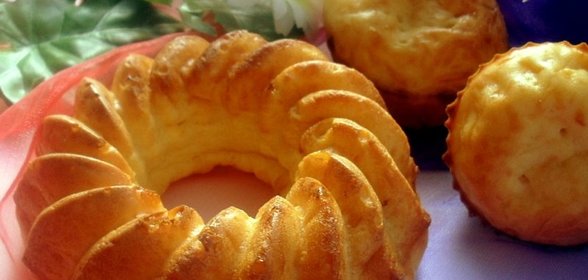 Кексы с плавленными сырками