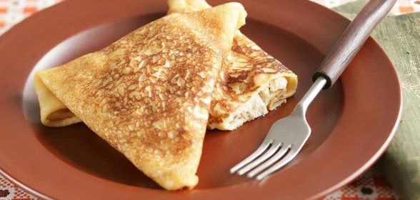 Блинчики с языком