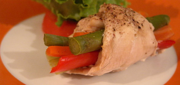 Курица с овощами