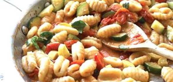 Ньокки с овощами