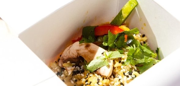 Рис с соусом «Бангкок»