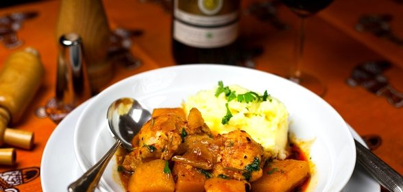 Курица с паприкой