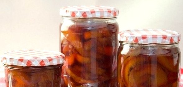 Варенье из персиков быстрое