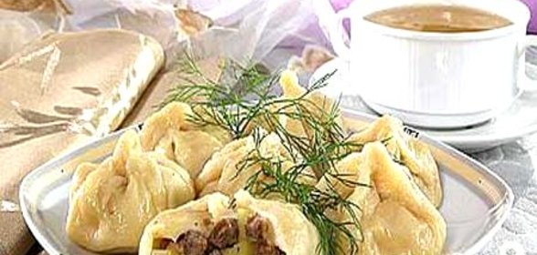 Манты с бараниной