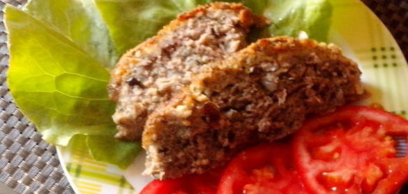 Мясной рулет с пикантной корочкой