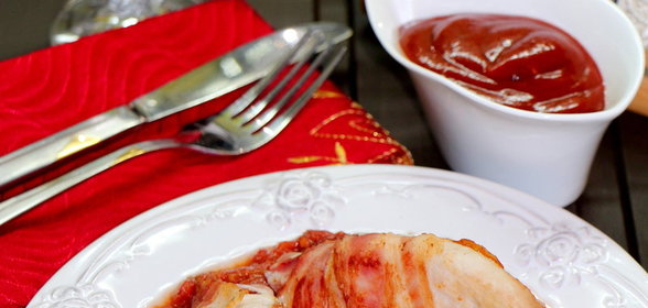 Сочное куриное филе в томатном соусе