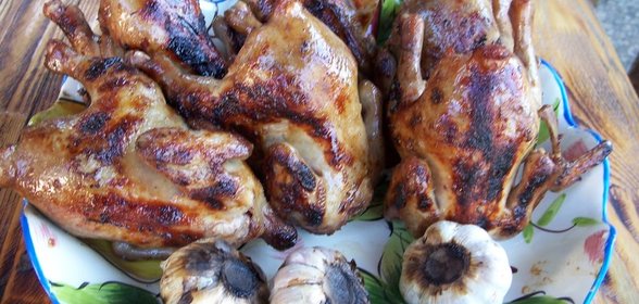 Цыплята корнишоны на гриле в соевом маринаде для дорогих друзей!!!