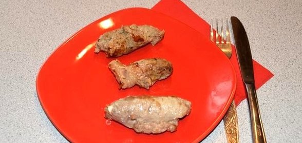 Свиные рулетики с начинкой