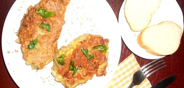 Мясо отбивное в кляре