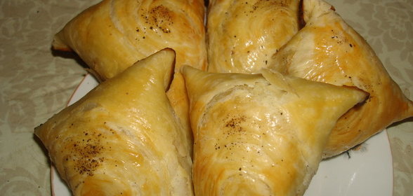 слоенная самса