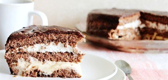 Торт «Три крема» (Tarte «Trois crèmes»)