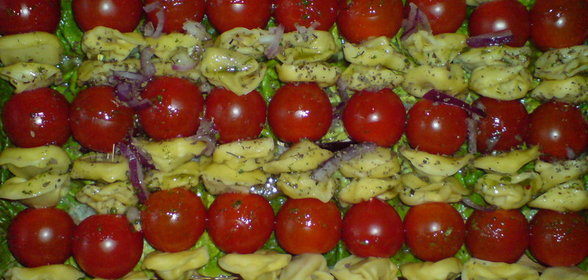 Шашлычки из Равиолли