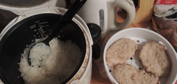 Отбивные на пару в мультиварке