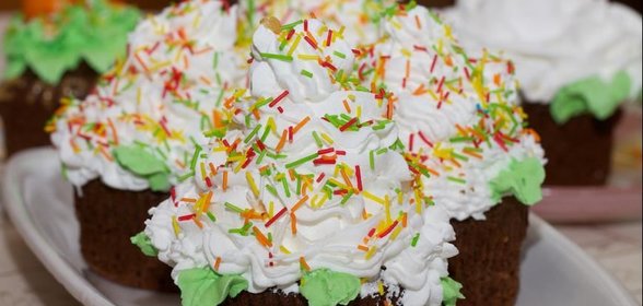 Кексы Пасхальное яичко