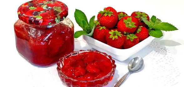 Клубничный джем с имбирём