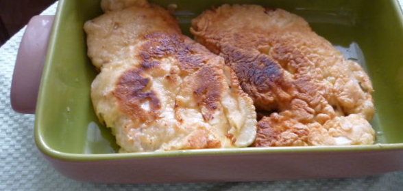 Нежные куриные отбивные в кляре