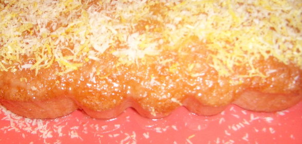 Кекс кокосово-апельсиновый